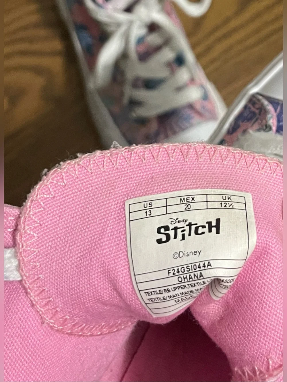 Disney Stitch High-Top Sneakers